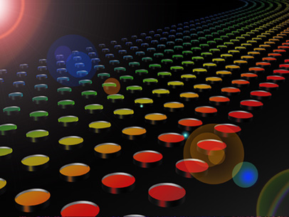 Structured Colors with Dielectric Nanoresonators