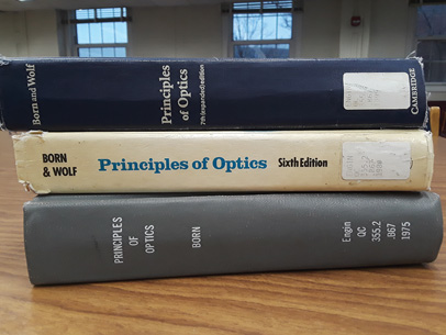 Optics & Photonics News - 65 Years of “Born and Wolf”