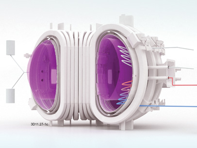 Concept diagram for a DEMO fusion power plant