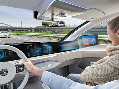 Switchable Privacy Displays for Safe Driving