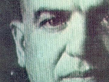 A close up of a human man's face