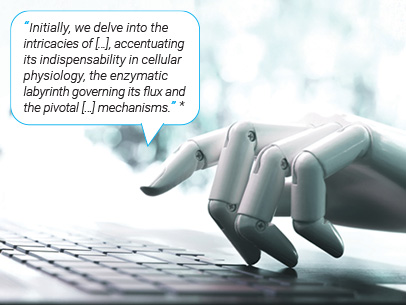 illustration of robotic hand