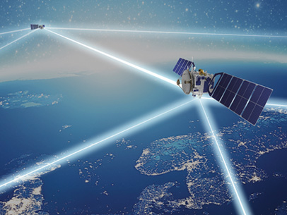 Optical Networks Head to Space