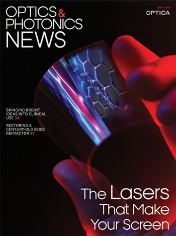 Lasers are essential for manufacturing flexible OLED and microLED displays. [Image by V. Lombardo / Getty Images]