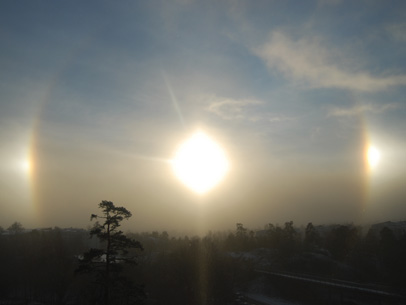 Great Minds Make a Sun Dog Mistake