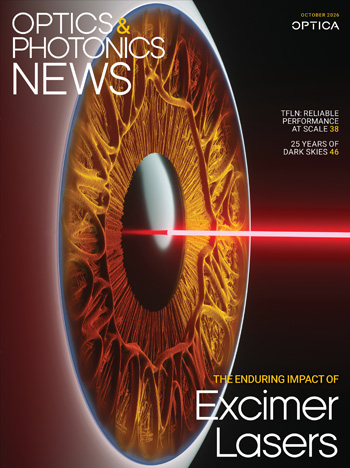 3D-rendered illustration of a laser scanning of the human eye. [Getty Images]