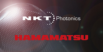 Hamamatsu and NKT Photonics logos