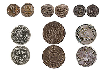 Byzantine silver coins