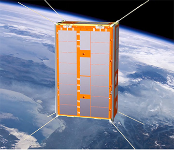Artist view of CubeSat