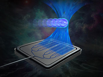 Optical Tweezers on an Integrated Chip