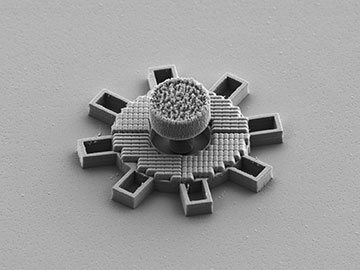 Closeup of microgear