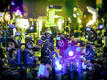 Laser Pulses Deliver Ultrafast Logic