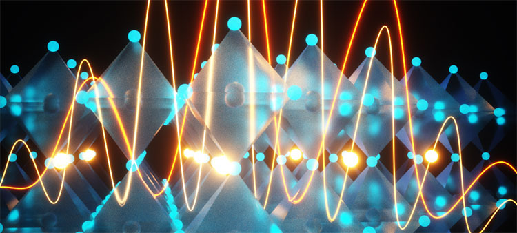 Light Reversibly Bends Perovskite Lattices