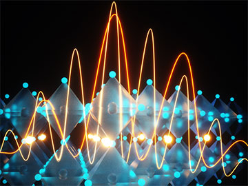 Light Reversibly Bends Perovskite Lattices