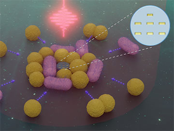 Tiny Robots Clean Up in Laser Tests