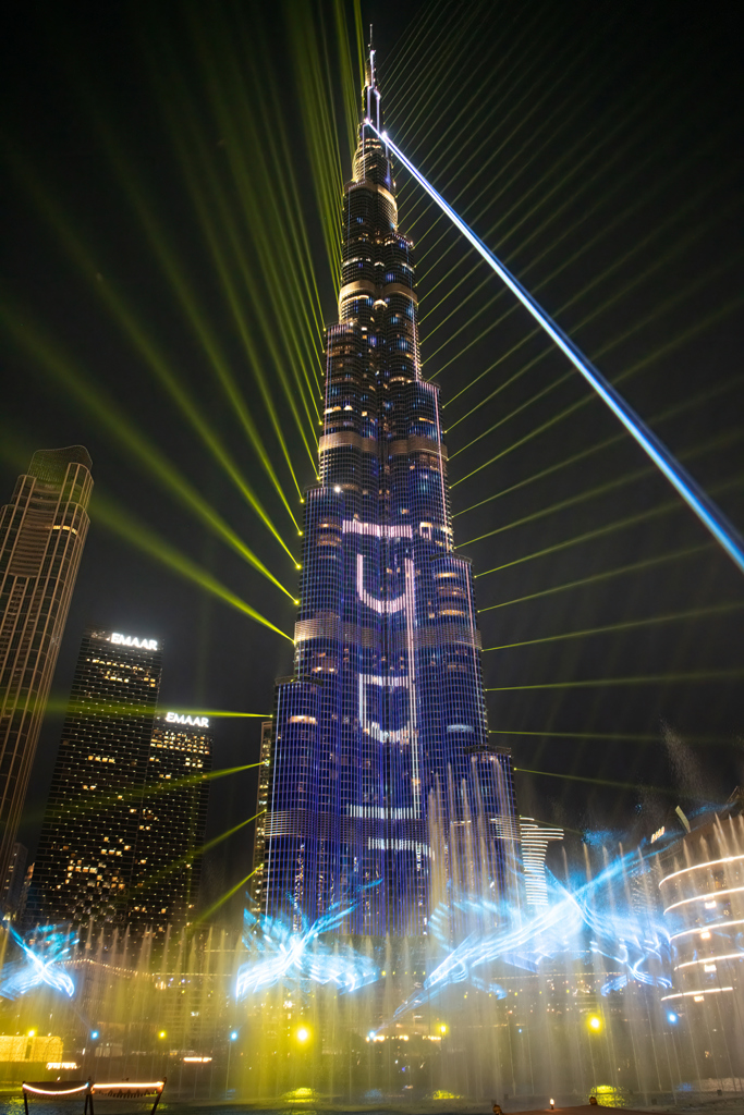 Burj Khalifa Lights