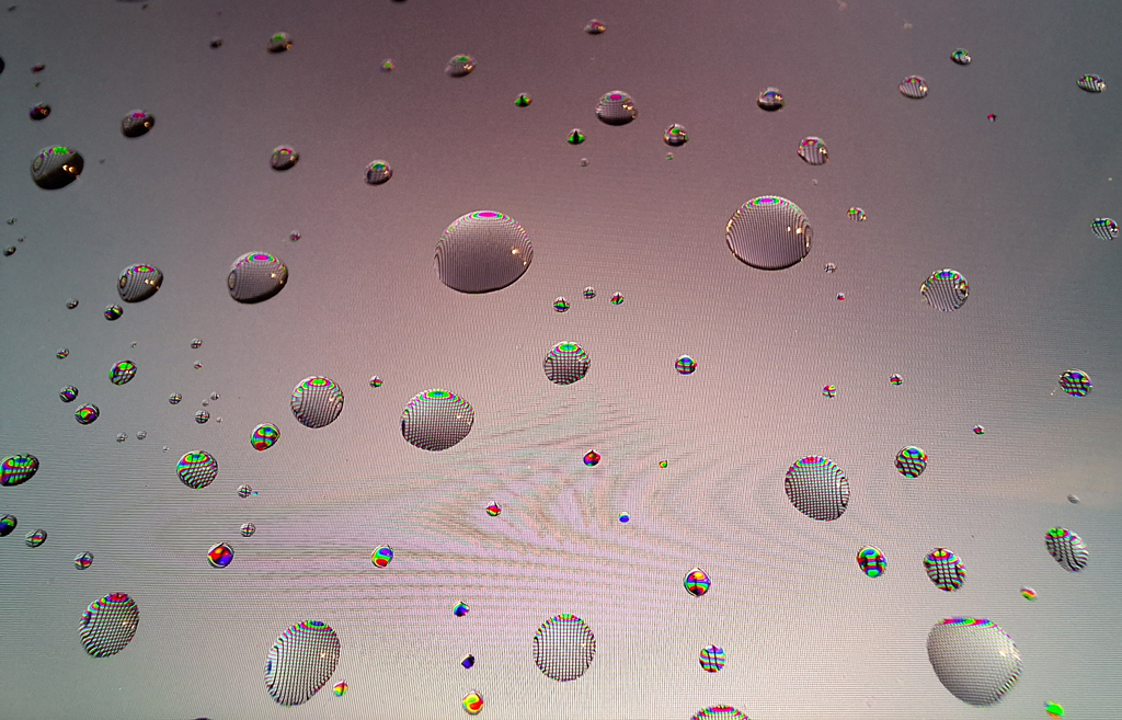 Droplets on Display  
