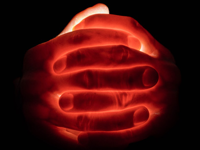 Illuminated Hands